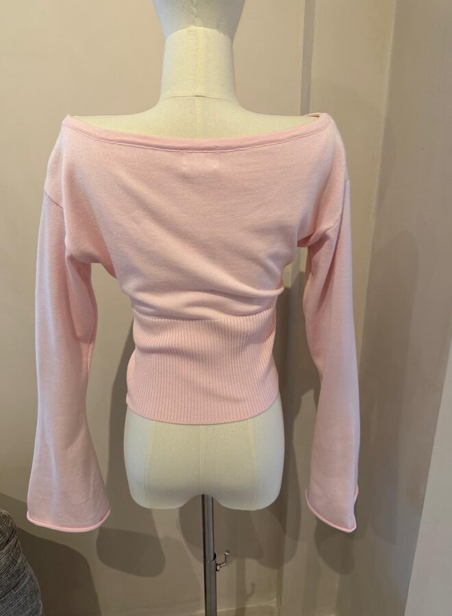 Pull Flared Sleeves Indy - Rose