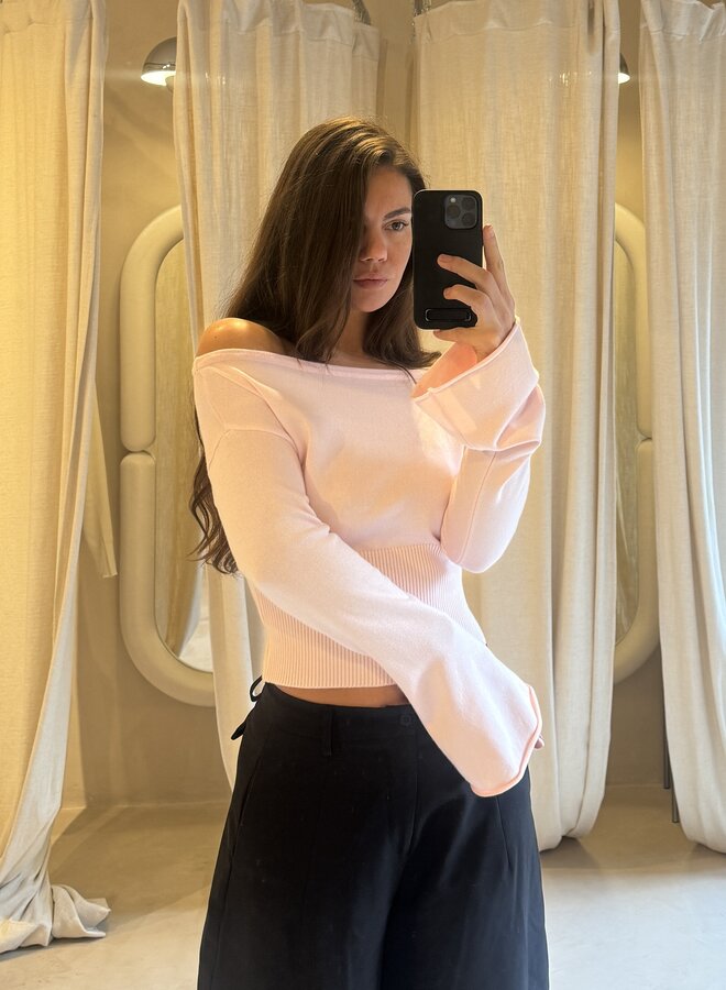 Pull Flared Sleeves Indy - Rose