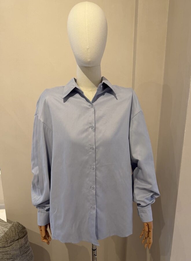 Chemise Oversized Softy - Bleu