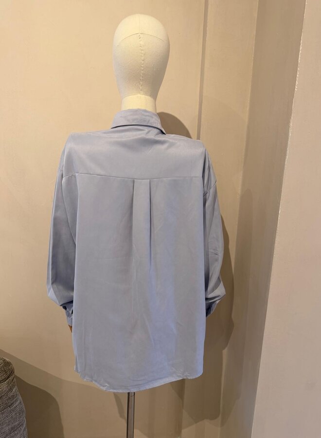 Chemise Oversized Softy - Bleu