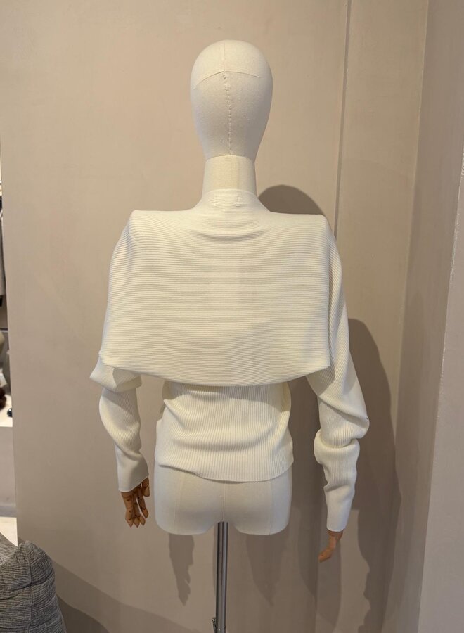Set Kylie (Top & Sleeves) - Blanc