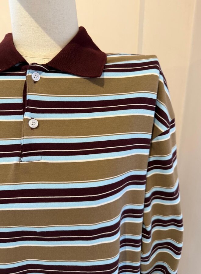 Pull Tommy Loves Stripes - Kaki