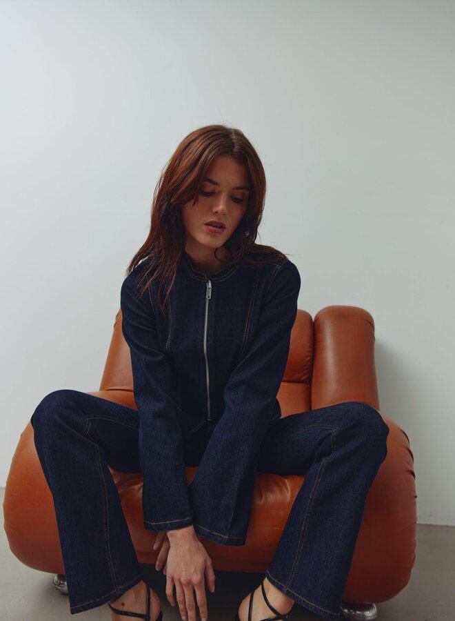 Noella - N Mazie Jacket - Blue Unwashed