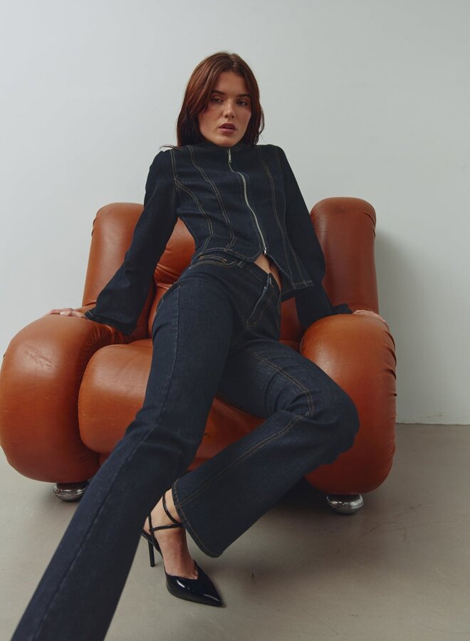 Noella - N Mazie Jacket - Blue Unwashed