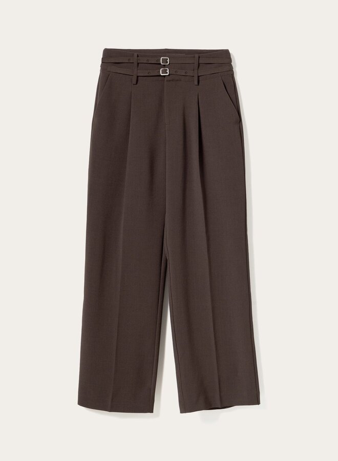 Noella - N Darrel HW Pants - Chocolate