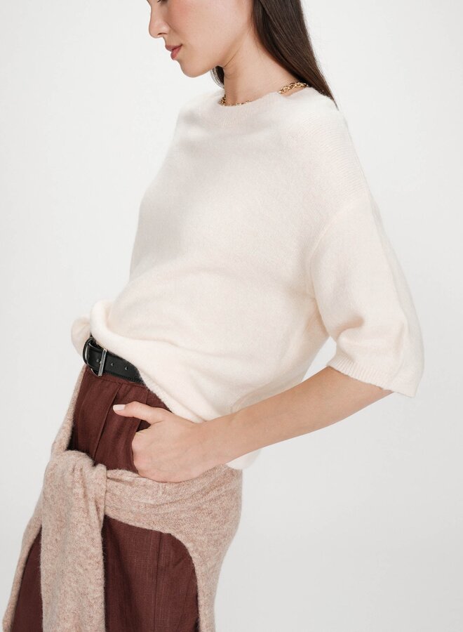 G&M - Wool and Alpaca Sweater Vamos - Amande