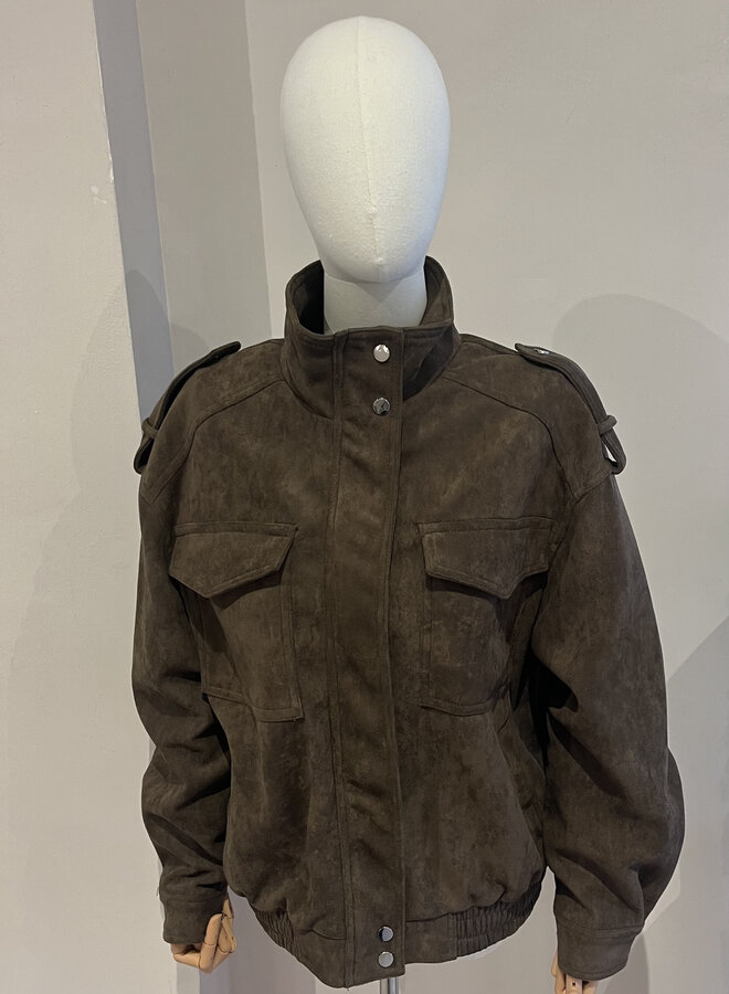 Alix Bomber - Marron