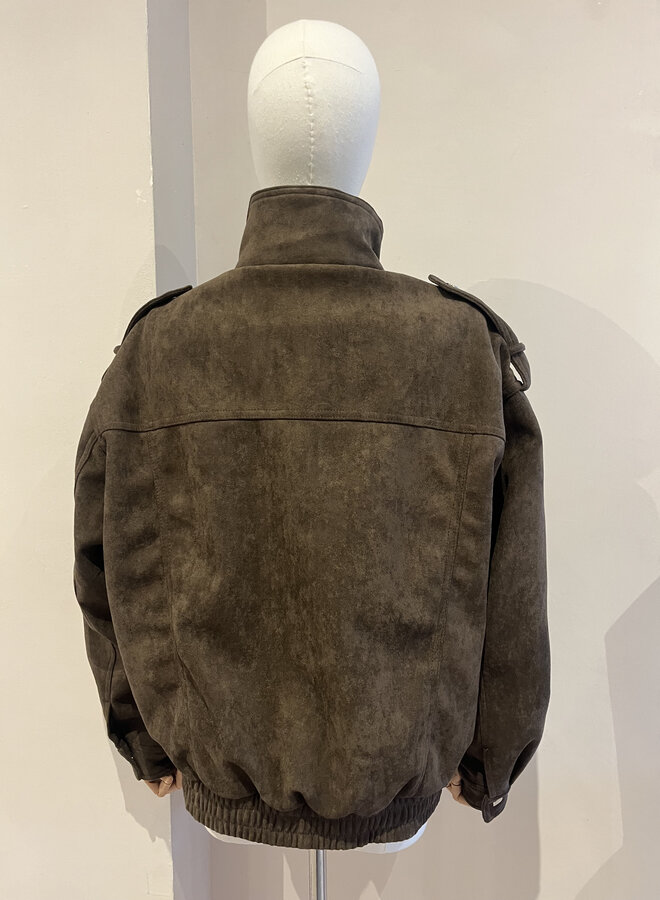 Alix Bomber - Marron