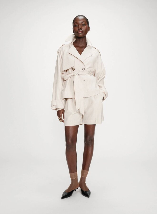 G&M - Short Trench Coat Vogue - Sable