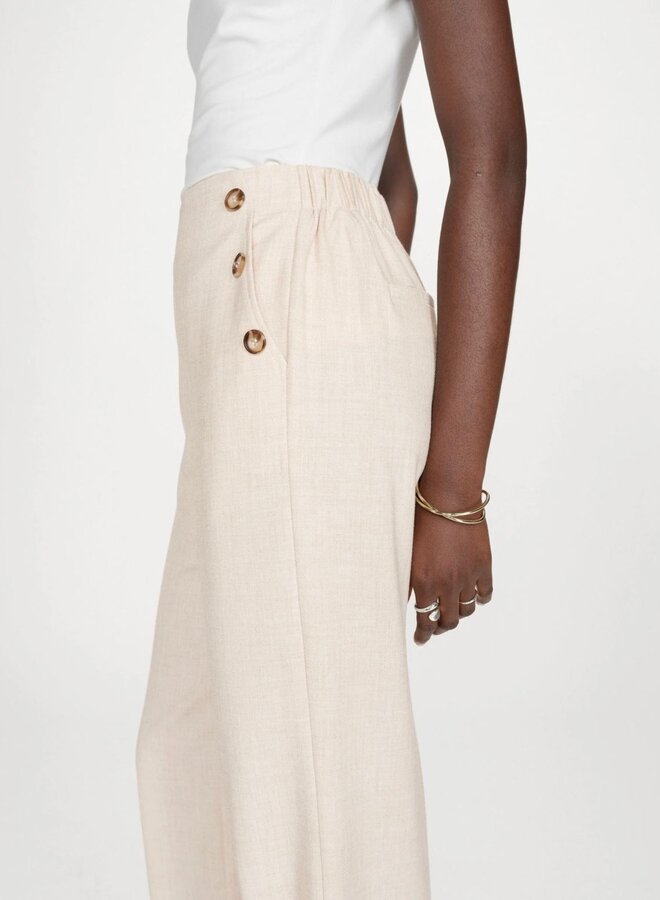 G&M - Linen Tailored Trousers Vanelis - Sable