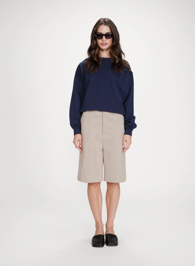 G&M - Bermuda Suede Shorts Vacanza - Grege