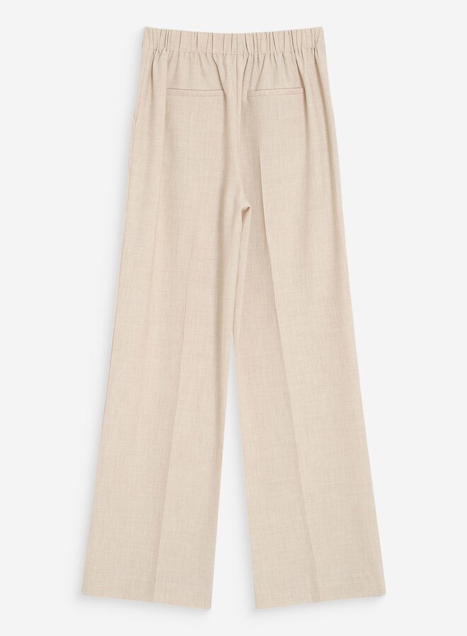 G&M - Straight Tailored Trousers Valigny - Sable
