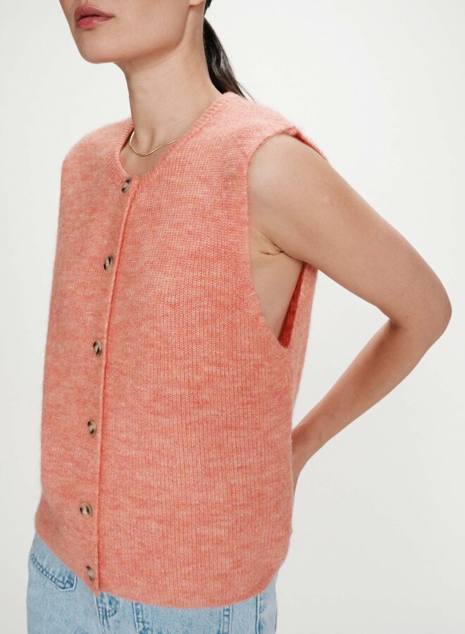 G&M - Cardigan Vollando - Corail