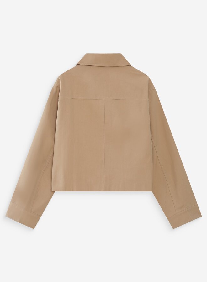 G&M - Short Cotton Jacket Veronica - Sable