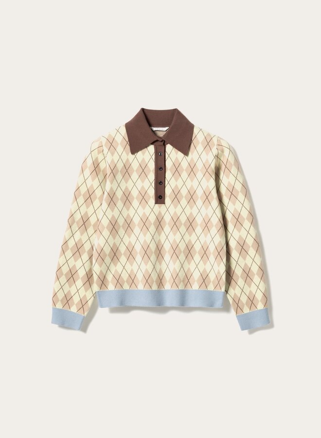 Noella - N-Makayla Knit - Diya Yellow Check