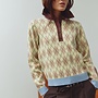 Noella - N-Makayla Knit - Diya Yellow Check