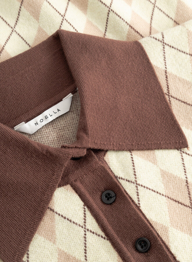 Noella - N-Makayla Knit - Diya Yellow Check