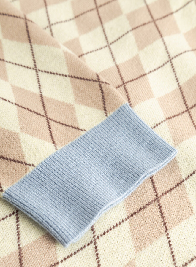 Noella - N-Makayla Knit - Diya Yellow Check