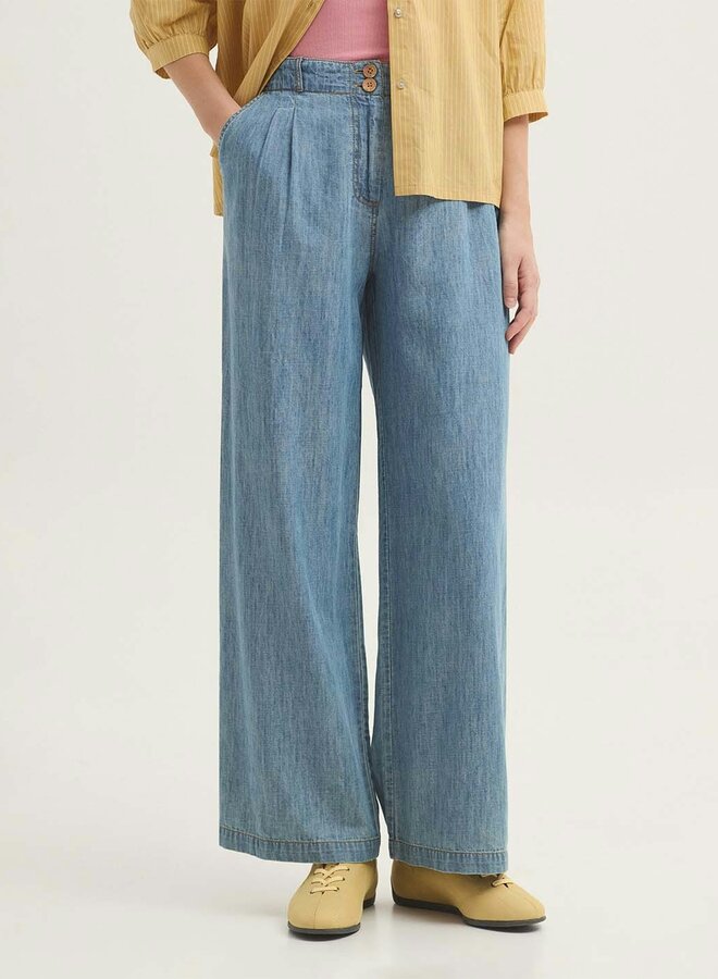 Nice Things - Tencel Denim Pants - Light Denim