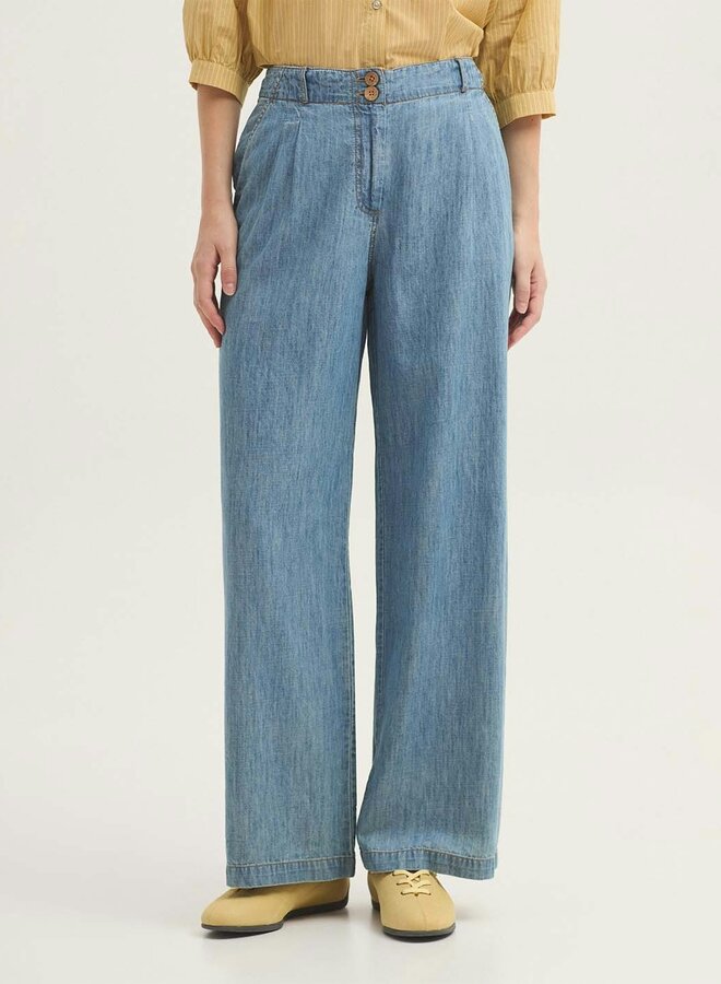 Nice Things - Tencel Denim Pants - Light Denim