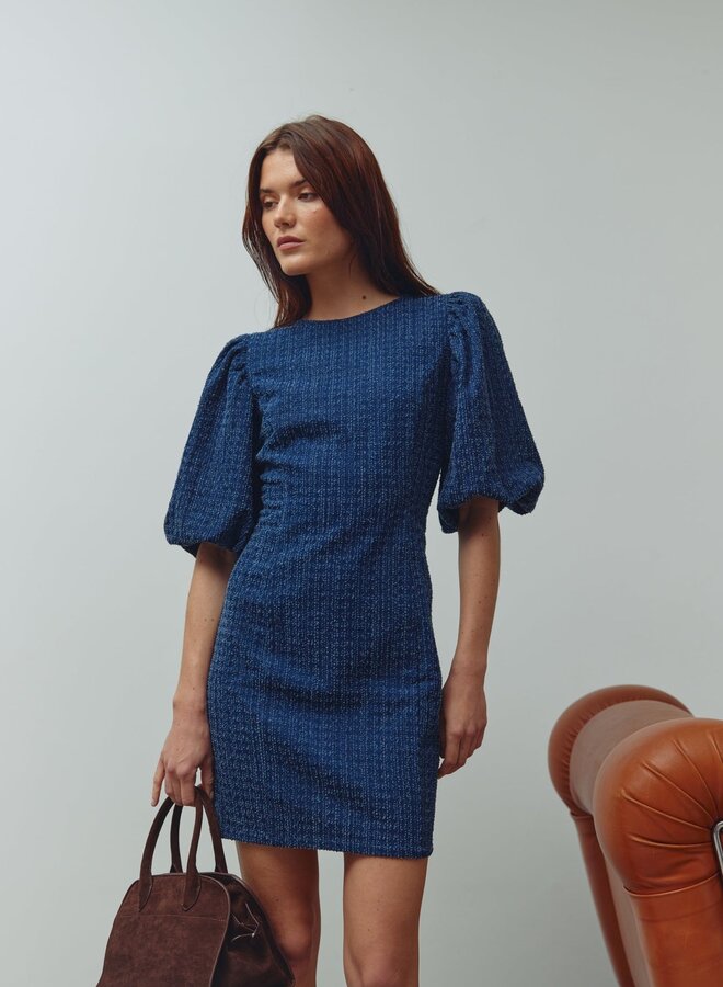 Noella - N-Michaela Dress - Dark Blue Wash