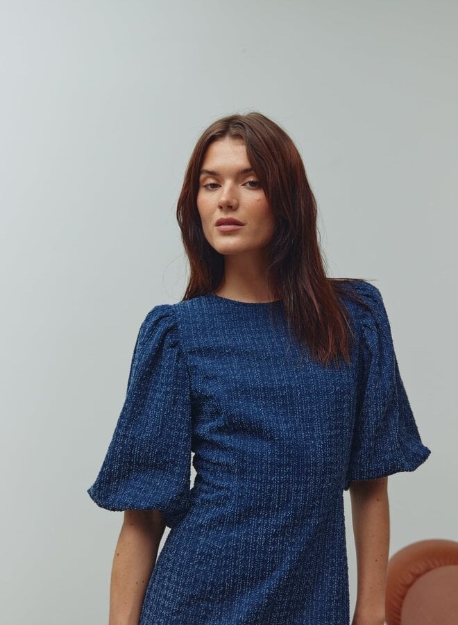 Noella - N-Michaela Dress - Dark Blue Wash