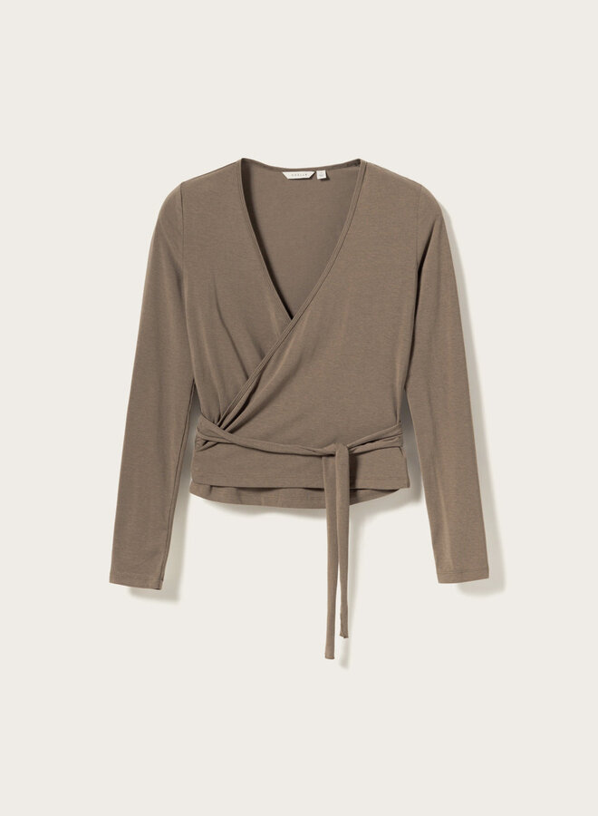 Noella - N-Maddie Top - Timber Wolf