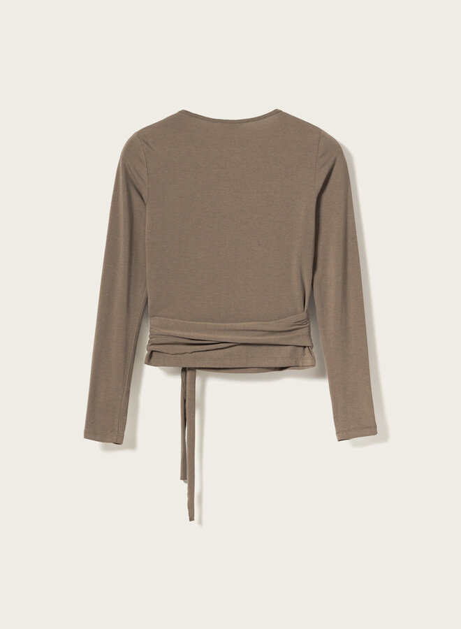 Noella - N-Maddie Top - Timber Wolf