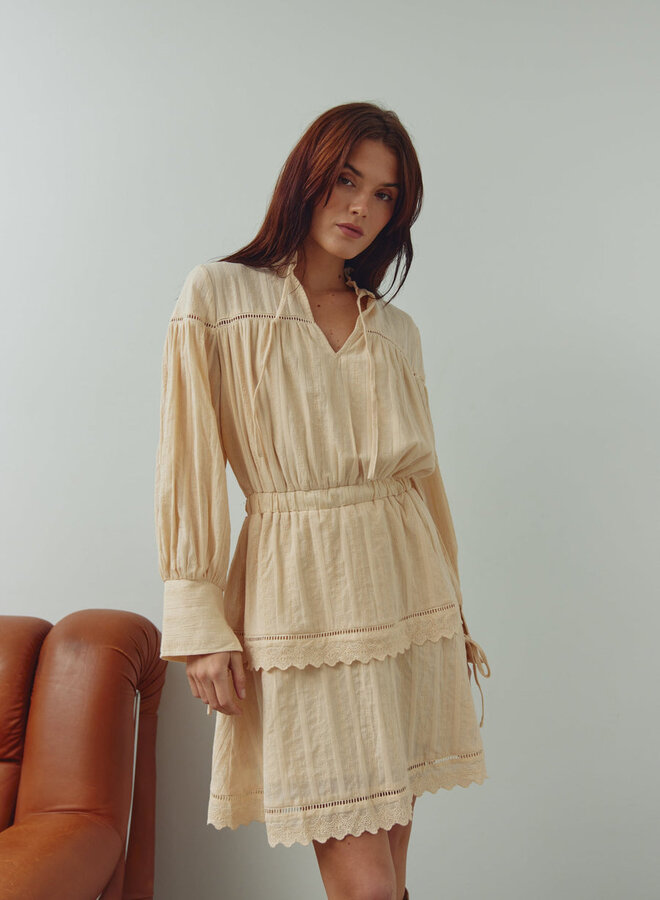 Noella - N-Meredith Dress - Ivory