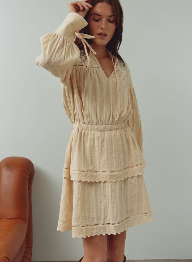 Noella - N-Meredith Dress - Ivory