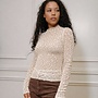 Lace Staple Top - Beige