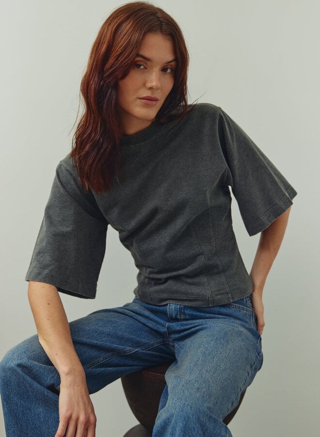 Noella - N-Marigold T-shirt - Grey Wash