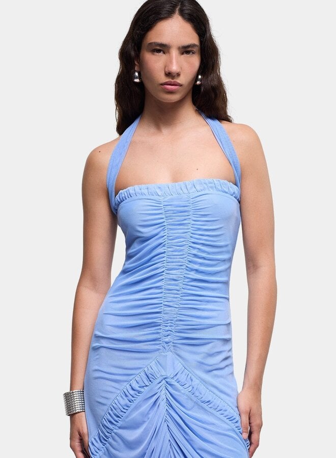 LAAGAM -  Megan Midi Dress - Blue