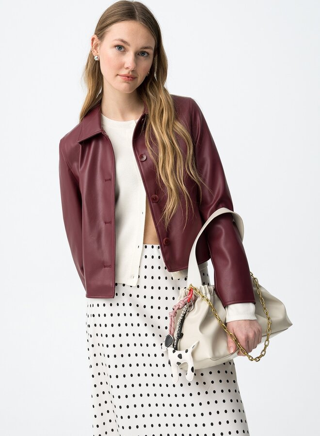 Tiffosi - Milly Jacket - Wine Red