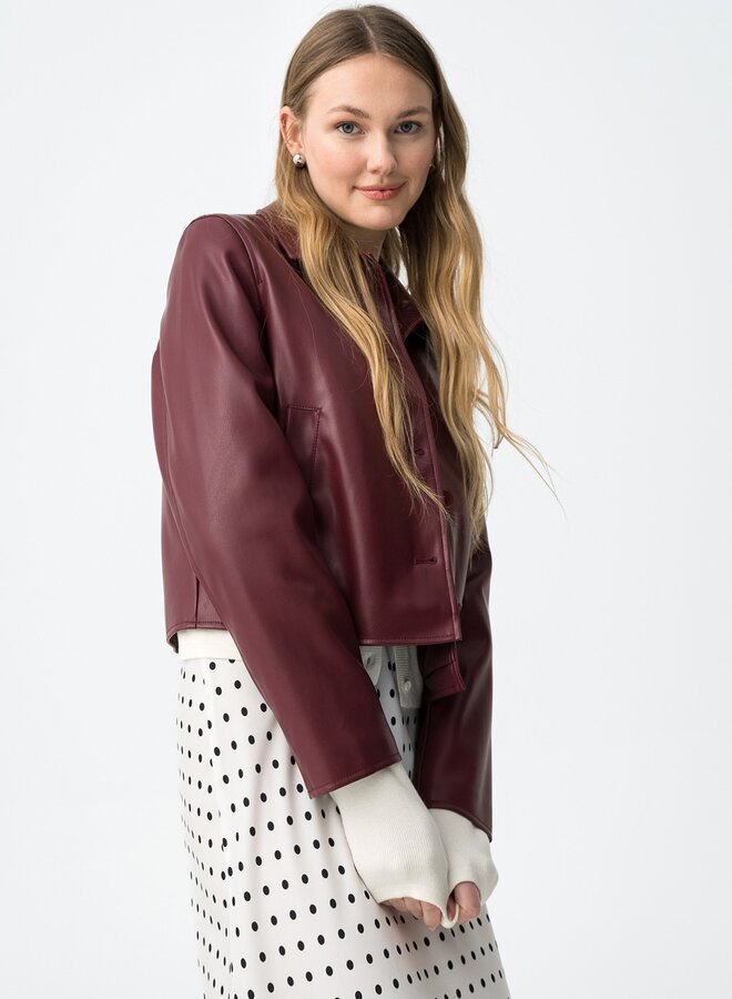 Tiffosi - Milly Jacket - Wine Red