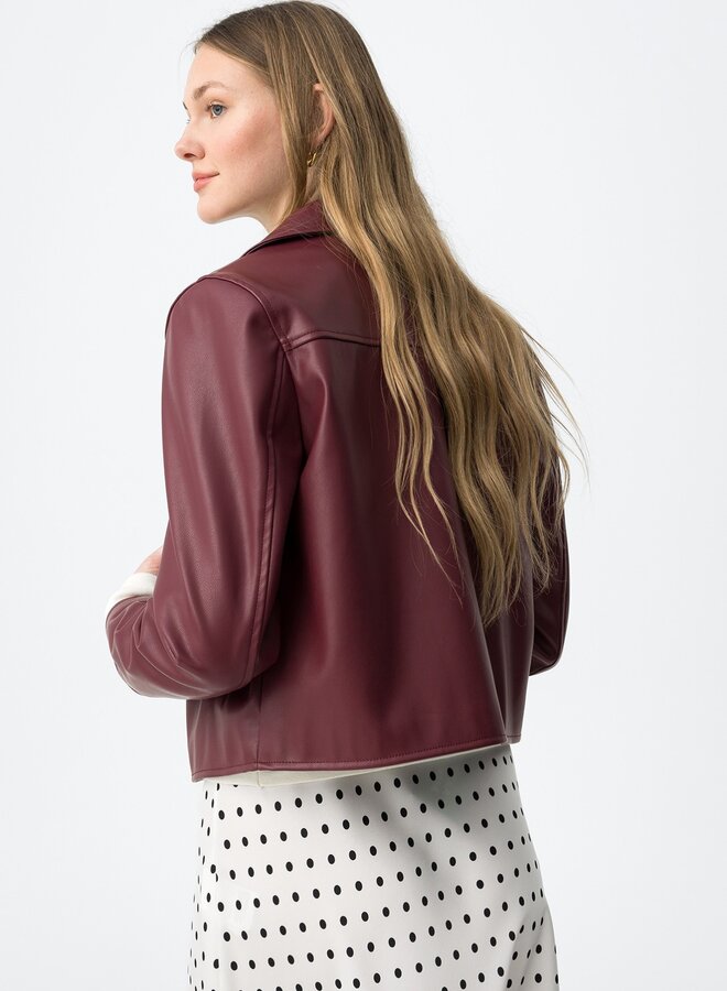 Tiffosi - Milly Jacket - Wine Red