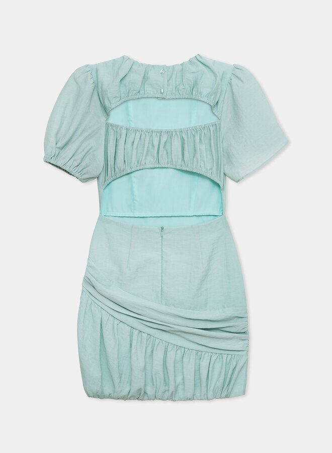 LAAGAM - Carina Short Dress - Light Blue