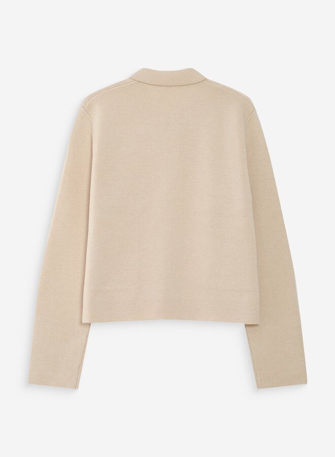 G&M - Buttoned Cardigan Maelys - Amande