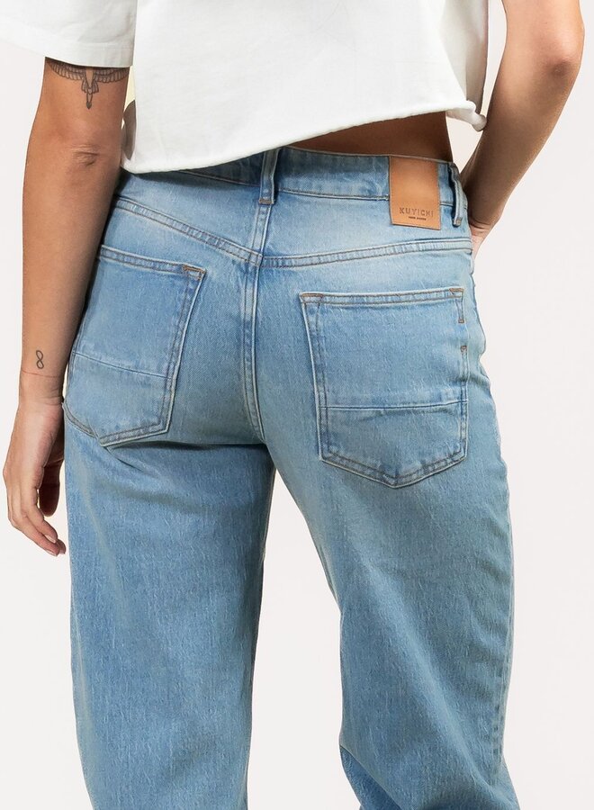 Kuyichi - Izabella Straight - Aegean Blue