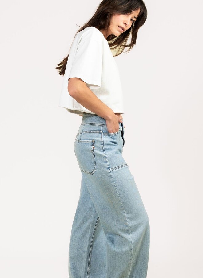 Kuyichi - Farrah Worker - Steel Blue