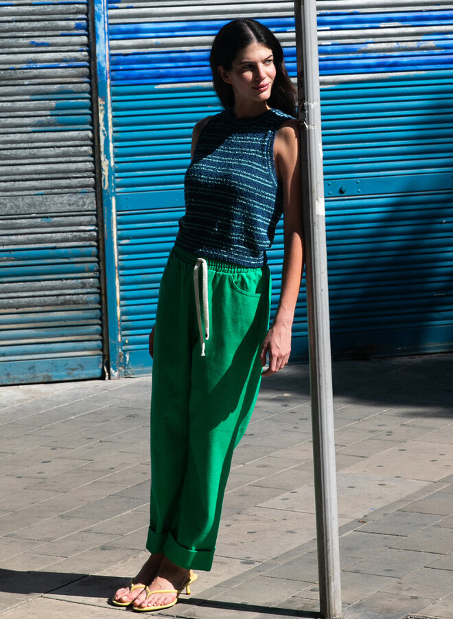 Laure+Max - Top Mireila Rayures Ocean - Bleu