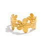 JAZZY - No Rain No Flowers Bracelet - Gold