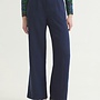 Nice Things - 100% Linen Pleated Pants - Indigo Blue