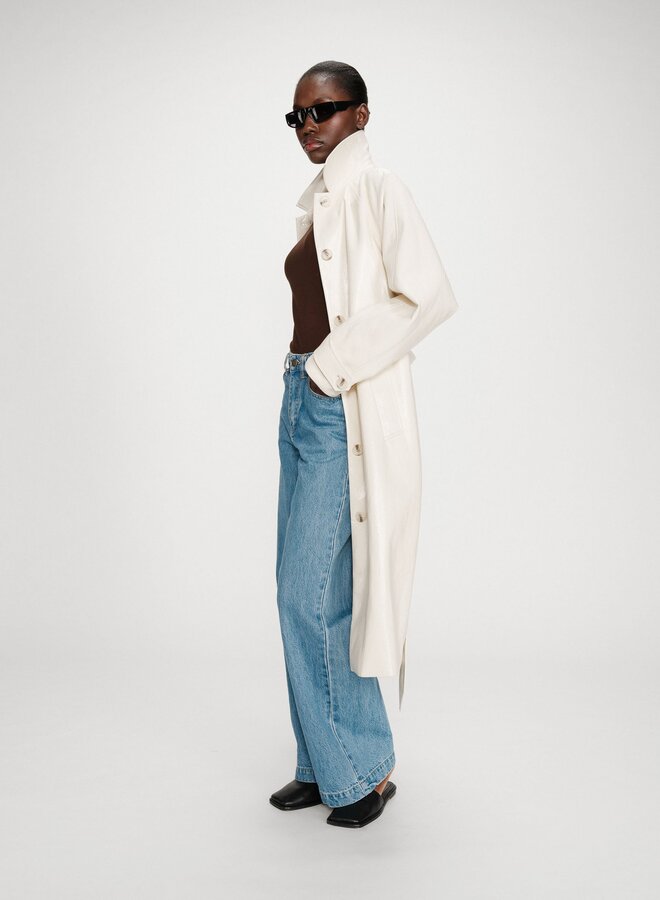 G&M - Trench Coat Velours - Vanille