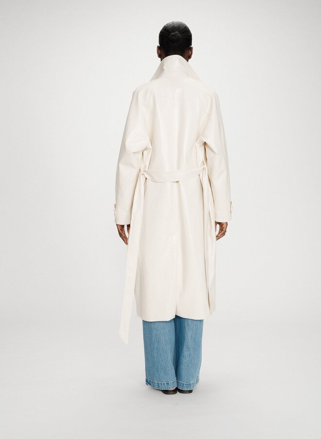 G&M - Trench Coat Velours - Vanille