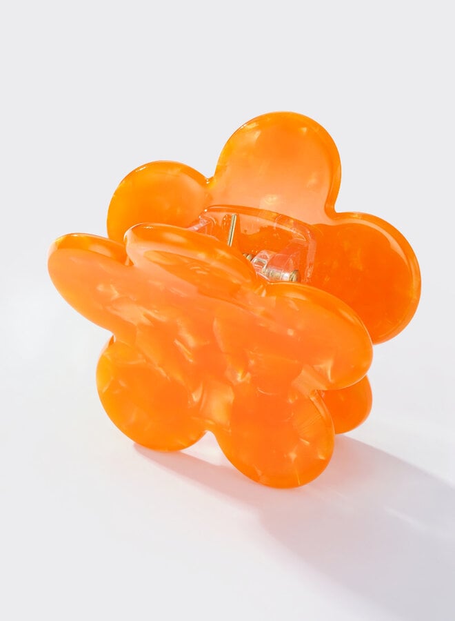 Hair Clip Madeliefje - Orange