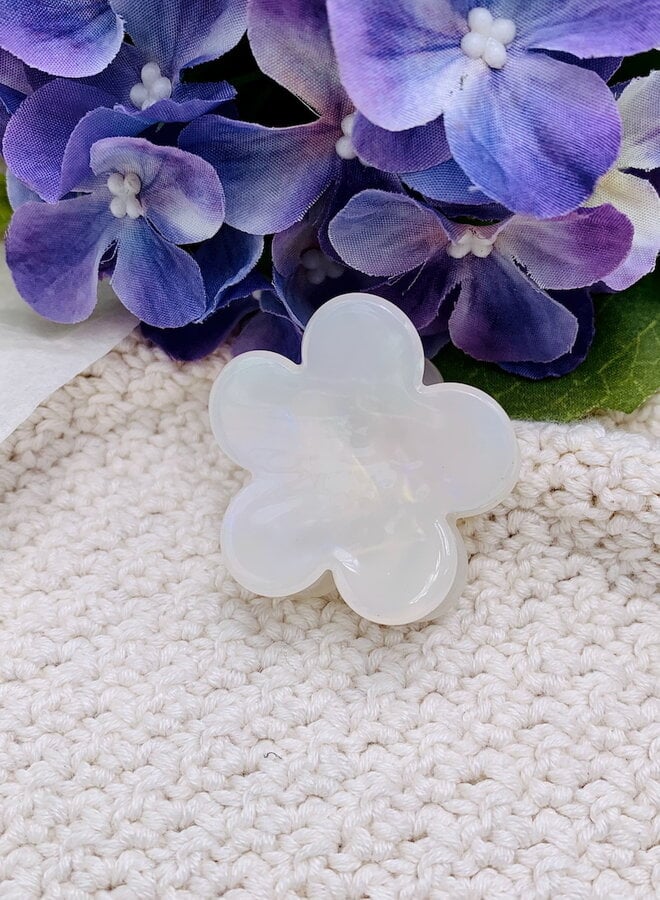 Hair Clip Madeliefje - Blanc