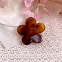 Hair Clip Madeliefje - Marron