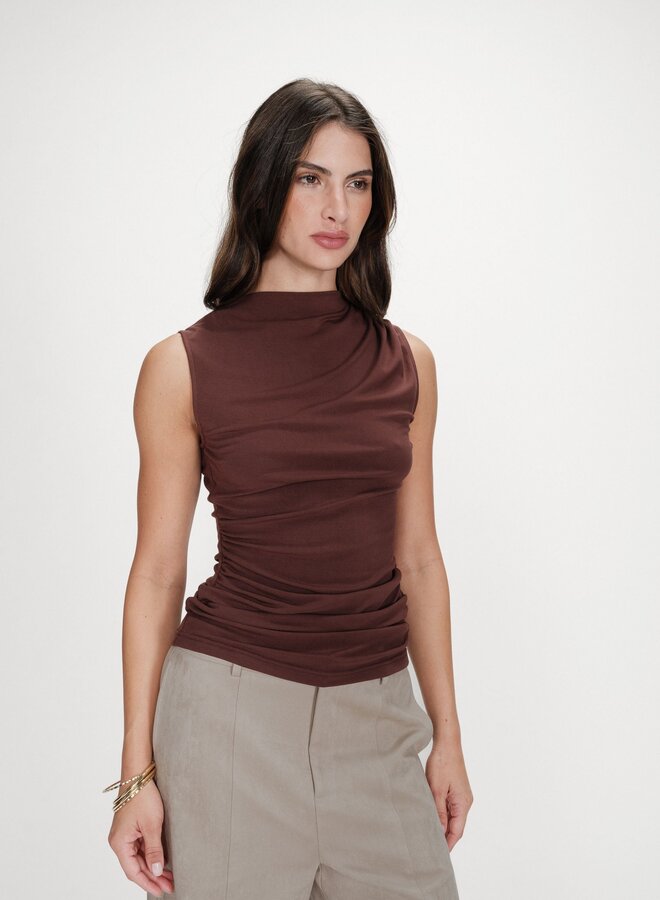 G&M - T-Shirt Valley - Chocolat