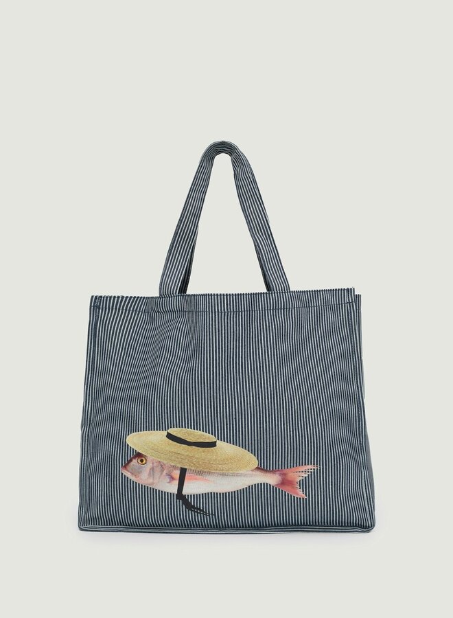 Nice Things - Striped Fish Bag